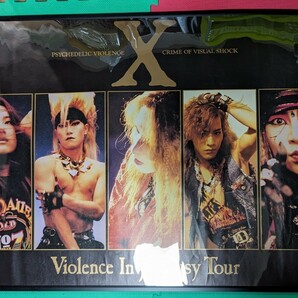 Ｘ JAPAN 特大ポスター『Violence In Jealousy Tour』B1サイズ