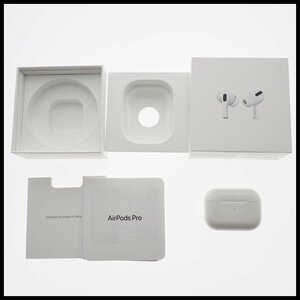 ●中古・簡易動作確認済み●Apple AirPods Pro 第1世代 MLWK3J/A A2083 A2084 A2190　※充電ケーブル無 ケース表面汚れ有