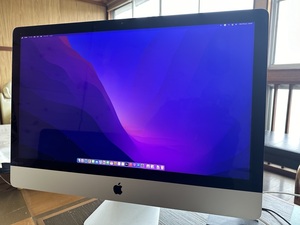 Apple iMac(Retina 5K, 27-inch, Late 2015) クアッドコアintel Core i5-3.2GHz/メモリ16GB/HDD 1TB/macOS12.7.3