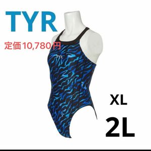 新品　TYR ティア　競泳水着　XLサイズ　練習用