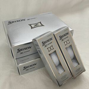 ◆◇ 新品未使用SRIXON Z-Star ダイヤモンド ホワイト 2ダース＋2スリーブ ボール スリクソン ダンロップ DUNLOP ◇◆