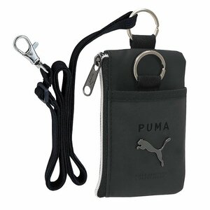 【送料無料】PUMA プーマ パスケース コインケース 【ブラック】 財布 定期入れ キッズ財布 コインケース 小学生 男の子 クツワ PM382