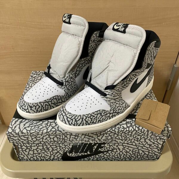 Nike Air Jordan 1 High OG "White Cement" 濃い柄28.5㎝
