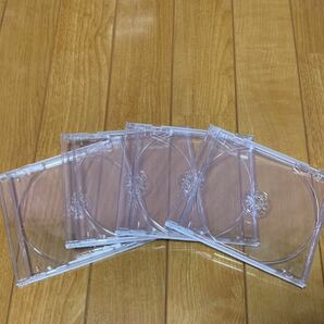 【送料無料 新品】CD 空 ケース 4枚 セット シングルタイプの画像2