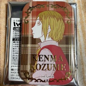 ハイキュー スクエア缶バッジ 孤爪研磨