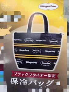 ハーゲンダッツ　保冷バッグ　　2023ブラックフライデー限定　★ランチバッグにも　