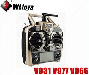 WLtoys V931/V977/V966/V950 リモコン 6CH RC ヘリコプター V977 送信機スペアパーツ