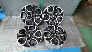 ZC33S　スイフト　純正　アルミホイール4本　17X6.5J+50　5穴　PCD114.3　ハブ径約6㎝　