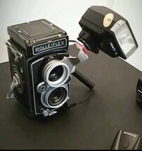 Rollei ローライ フレックス二眼 bay2用 フラッシュ 保持アーム(bay2UVフィルター付)_画像1