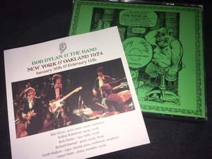 ●Bob Dylan & The Band - New York & Oakland 1974 : Empress Valley プレス4CD/緑ジャケット