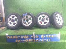 ジムニー タイヤホイール 175/80R16 WOOD BELL SEARCH? 16x5.5J オフセット+20? 5H PCD139.7 キャップ2個のみ 傷少々 ★佐川急便4個口★_画像1