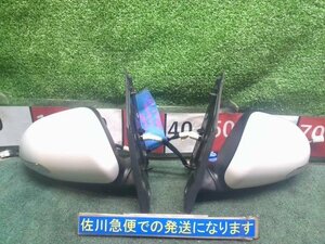  Daihatsu Mira custom L L285S original left right side mirror door mirror electric storage 8P heater attaching color fading * abrasion equipped operation verification ending 