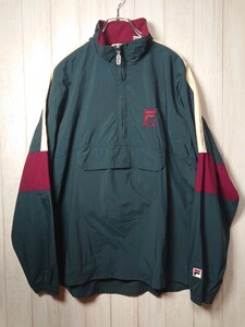 90s FILA フィラ アノラック ナイロンジャケット L 検索 US古着 トラックジャケット ロゴ ナイキ NIKE 90年代