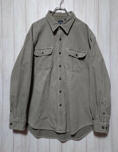 大きいサイズ OLD GAP オールドギャップ コーデュロイシャツ XL 検索 90s 古着 JCREW バナリパ RL ビッグシャツ ラルフローレン アメカジ