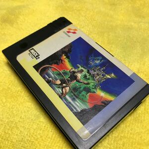 悪魔城ドラキュラ コナミ MSX2ソフト ジャンク品 ○カセットのみ