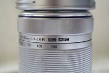 ⑫OLYMPUSオリンパスPEN Lite E-PL3ミラーレス一眼デジタル カメラM.ZUIKO DIGITAL40-150mm1:4-5.6R ED MSCシルバー系キャップ バッテリー_画像9