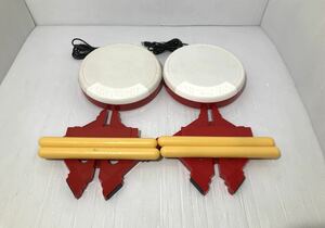 HORI Nintendo Switch Taiko Drum Set 2台セット 動作未確認 ジャンク 太鼓の達人 ニンテンドースイッチ ドラム バチ ホリ