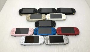 SONY PSP 本体のみ 1000 2000 3000 大量11台まとめ 動作未確認 ジャンク PlayStation Portable プレイステーションポータブル