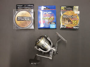 中古美品 DAIWA ダイワ スピニングリール REVROS 2506 レヴロス レブロス おまけライン付き ロックフィッシュ エギング アジング メバル