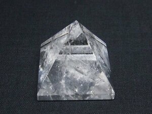 誠安◆超レア最高級超美品天然ヒマラヤ水晶ピラミッド[T600-2357]