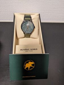 腕時計 Hunting World 未使用 電池切れ
