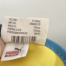 新品 デッドストック PUMA FAST RIDER 未使用品 10 28cm 青 黄 （ ビンテージ プーマ ファストライダー 復刻 70s 80s オリジナル カラー _画像9