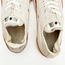 80s CONVERSE 当て布 オールスター グレー USA製 オリジナル 7 25.5cm （ ビンテージ コンバース 80年代 ALL STAR チャックテイラー70s 90s_画像7