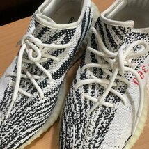 ω美品【アディダス Adidas Yeezy Boost 350 V2 イージーブースト ZEBRA ゼブラ CP9654 メンズ スニーカー ホワイト 靴 28.0cm】KH11045_画像4