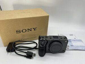 ∞超綺麗【ソニー SONY Cinema Line カメラ FX30 ILME-FX30B ボディ プロフェッショナルカムコーダー 通電確認済 箱 バッテリー付き】HM395