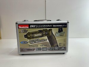 ♪【マキタ(Makita) 小型 充電式ペンインパクトドライバ 7.2V1.5Ah バッテリ・充電器・アルミケース付 TD022DSHXO　】OK16532