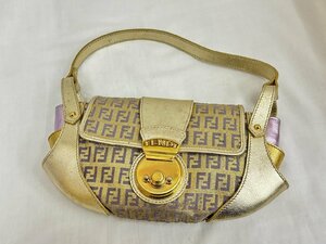 ●【人気 FENDI フェンディ 8BR429 ズッキーノ ショルダーバッグ パーティ ハンドバッグ かわいい レディース おしゃれ】SF-12570