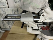 §綺麗【 日立工機 レザーマーカー付卓上スライド丸のこ C10FSH 260mm 100V 電動工具 HiKOKI】N10065_画像8