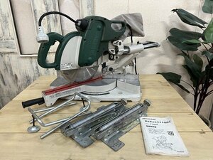 §綺麗【 日立工機 レザーマーカー付卓上スライド丸のこ C10FSH 260mm 100V 電動工具 HiKOKI】N10065