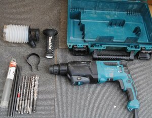 ☆【マキタ / Makita 26ｍｍハンマドリル HR2601F （2モード）SDS-plusタイプ　】低振動機構 ケース、ドリル付　P01167