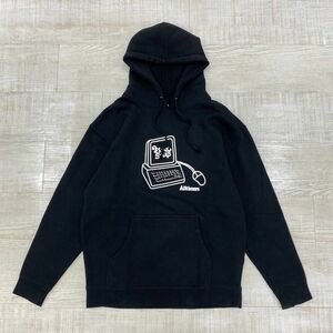 Alltimers オールタイマーズ Interweb Pullover Hoodie プルオーバー パーカー BLACK