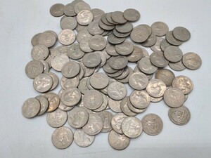 1. アメリカ　25セント　硬貨　コイン　外国コイン　貨幣　古銭　120枚　まとめて