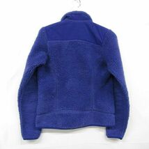 patagonia サイズ WOMENS S フリース ジャケット フルジップ ボア パープル パタゴニア レディース 古着 ビンテージ 3JA0404_画像2