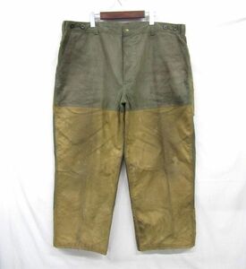 FILSON サイズ 44 TIN PANTS ダブルニー ハンティング パンツ オイル 加工 オリーブ フィルソン 古着 ビンテージ 3JA0810