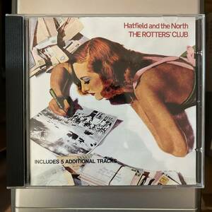 UK盤　CD Hatfield And The North The Rotters' Club CDV 2030