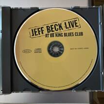 国内盤　CD Jeff Beck Live At BB King Blues Club MHCP 784_画像4