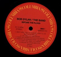 EU盤LP2枚組！Bob Dylan, The Band / Before The Flood 2017年【Columbia / 88985451741】ボブ・ディラン ザ・バンド ライブアルバム_画像2