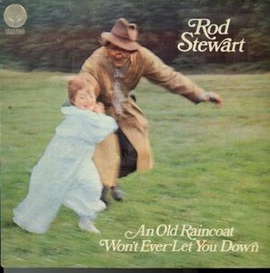 UK Vertigo Big Swirlラベル！Rod Stewart / An Old Raincoat Won't Ever Let You Down 69年【Vertigo/847 200 VTY】ロッド・スチュワート