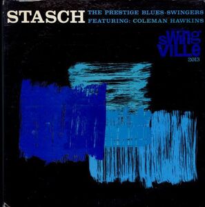 USオリジLP！DG 深溝 MONO盤 The Prestige Blues-Swingers Featuring: Coleman Hawkins / Stasch 60年【Prestige Swingville / SVLP 2013】