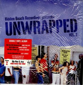 2002年発表 USオリジ2LP！ V.A. / Hidden Beach Recordings Presents: Unwrapped Vol. 2【Hidden Beach Recordings / E2 87088】Jill Scott