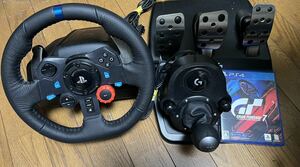 Logitech G29 ハンコン シフター付き、GTSPORT(PS4)付き　グランツーリスモ7