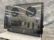 □t1935　現状品★AKAI　アカイ　4000DS　オープンリールデッキ　ダストカバー付き_画像2