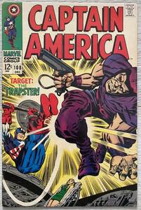  American Comics Captain America 108 Spider-Man 1968 year marvelma- bell leaf Vintage America ironman Ironman Avengers 