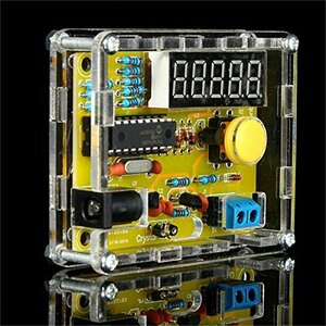 【残りわずか】 1Hz-50MHz水晶発振器周波数カウンターメーターCymometer測定モジュールハウジング付きLED DIYキ