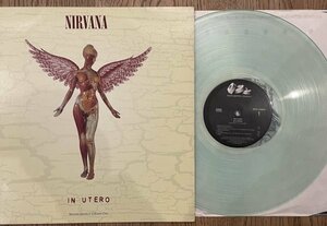 USオリジナル/クリアヴィニール/ NIRVANA - In Utero / Special Limited Edition Disc / DGC-24607 クリアビニール ヴァイナル