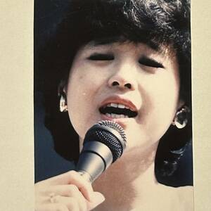 松田聖子　生写真　Ｆ　当時物　昭和　80年代　アイドル